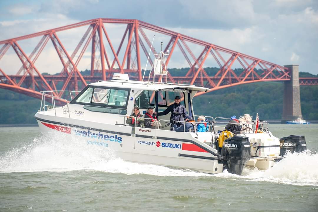 SuzukiMarineUK's tweet photo. On this World Mental Health day, we'd like to celebrate the work @WetWheels who do such great work in making powerboating truly accessible to all disabled people #SuzukiMarine #SuzukiOutboards #TheUltimateOutboardMotor #mentalhealth #bluegym #worldmentalhealthday #weloveboating https://t.co/kauTDSZN1K