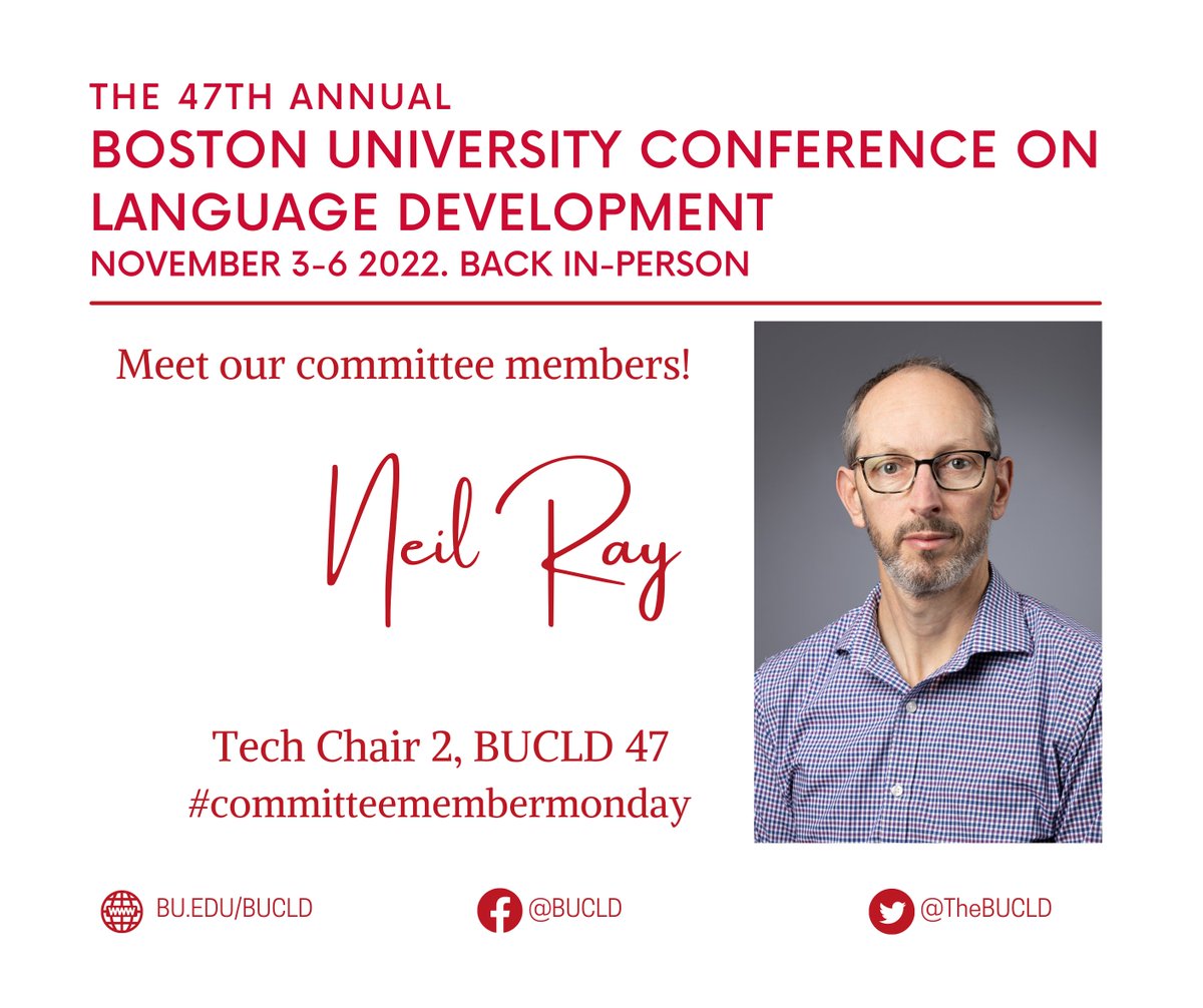 TheBUCLD's tweet photo. Meet the Organizing Committee!
Introducing: NEIL RAY, Tech Chair for #BUCLD47
#CommitteeMemberMonday
"Never have I ever done sky diving" - Neil
Learn more about Neil Ray at https://t.co/ZL9L7o9Kti https://t.co/ikvuJIF60v