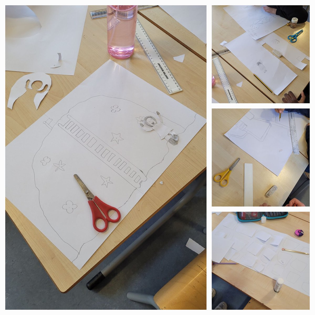 MrSteel84's tweet photo. P3/4 are in the process of creating games to practice and display the numeracy skills they have learned this term. @SeatonPSchool #numeracy #success https://t.co/L7qEgaLiaf