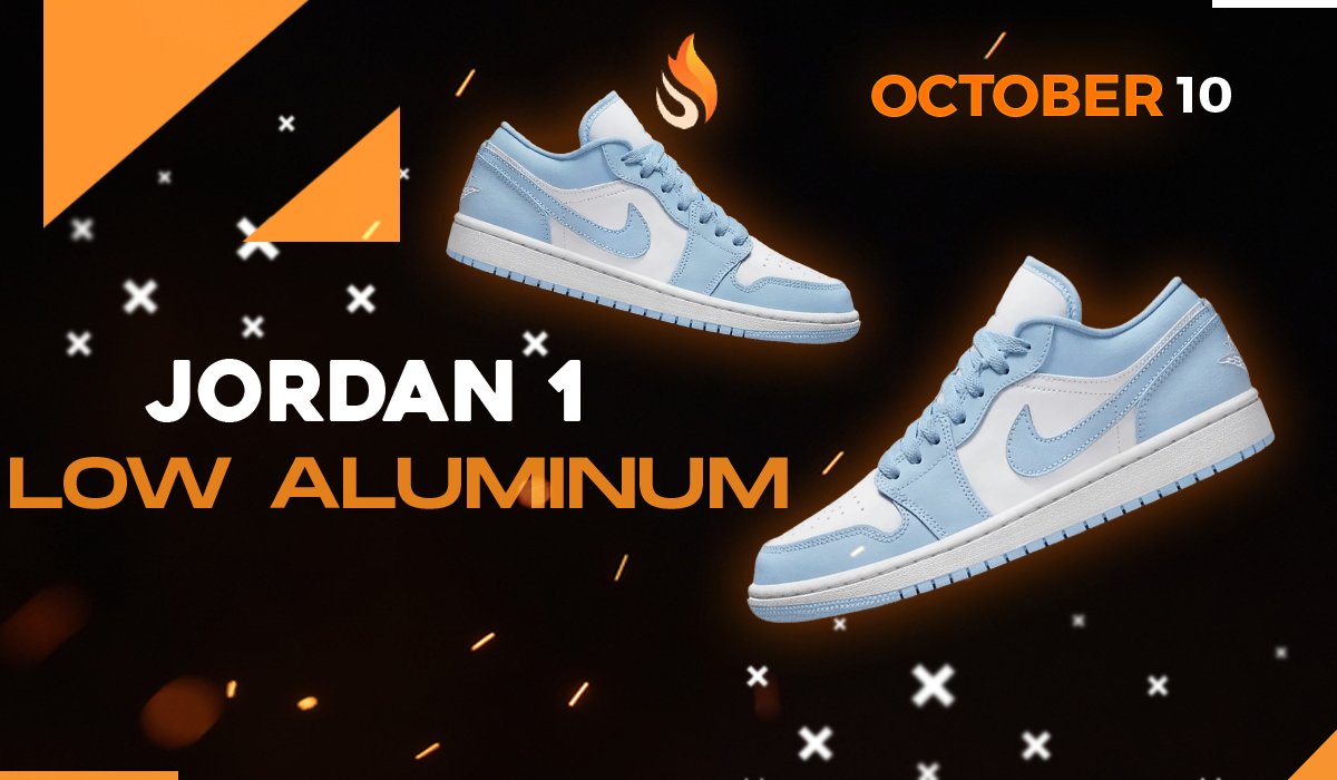 JORDAN 1 "LOW ALUMINUM" is already released🥳

Spark your feet with this amazing release🥵

Are y'all ready to grab these?🤩

Let us know at <a href="/lbfcook/">LBF COOK™</a> ⭐

Like💓+RT♻+Tag✅&amp; Keep your DM's open!