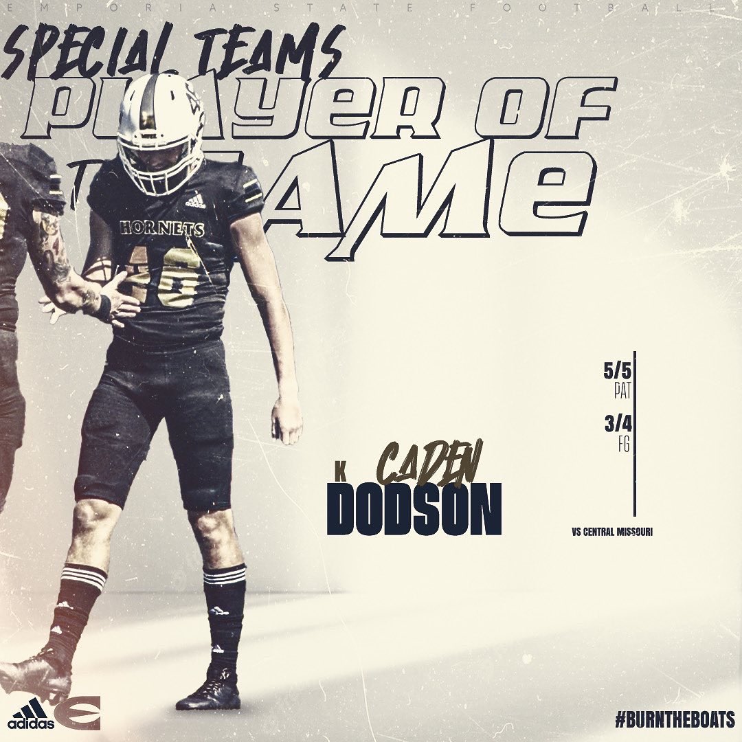 Huge Win At Home! Congratulations to our Players of the Week Vs Central Missouri ! Keep climbing fellas #BurnTheBoats 🐝🔥