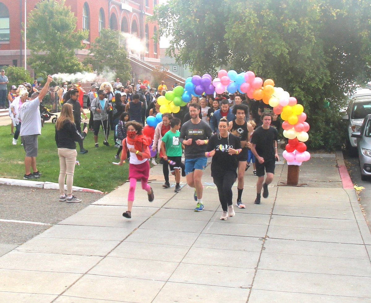 AlamedaPride's tweet photo. What a weekend! 
Our hearts are so full! 

Thank you, Alameda 🏳️‍🌈 https://t.co/ZCuPnewSdc