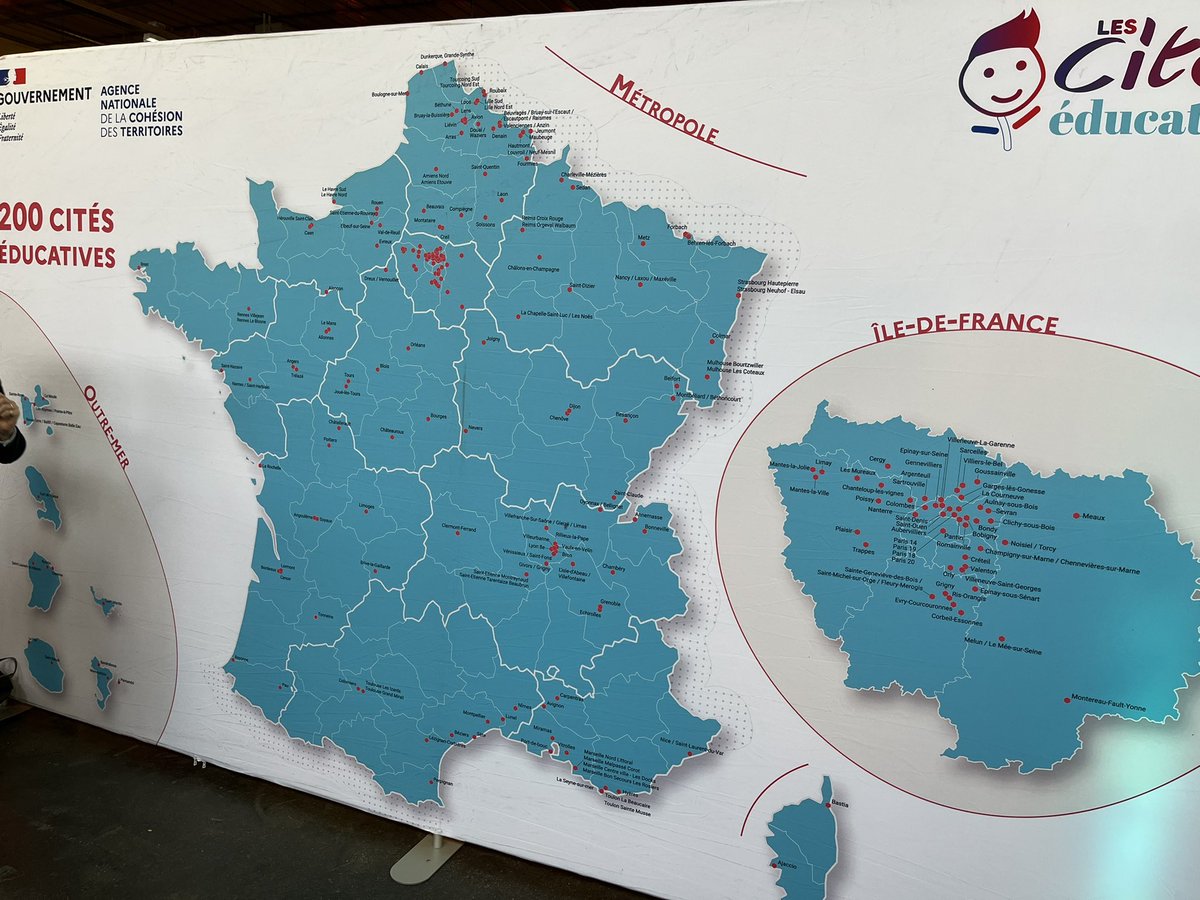 Rencontre nationale des cités éducatives à Paris en présence du ministre délégué à la ville et au logement. 
Ateliers, tables rondes : échanges constructifs entre acteurs sur les thématiques prioritaires d’intervention des cités éducatives.