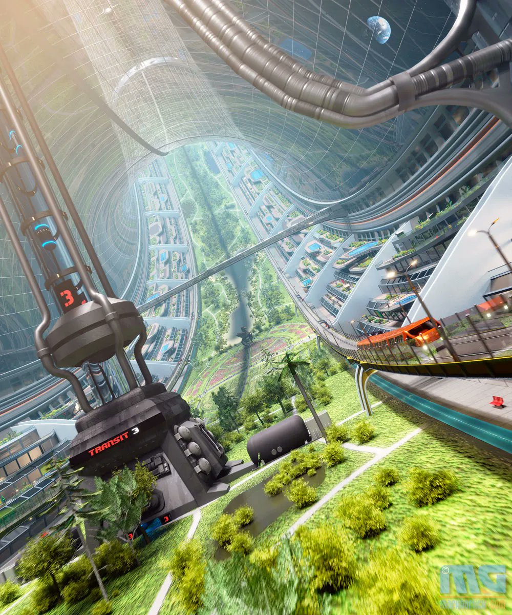 fcain's tweet image. Check out This Amazing Fly-through of a Futuristic Space Habitat universetoday.com/157995/check-o… By @SpaceBoffin , article by @Nancy_A