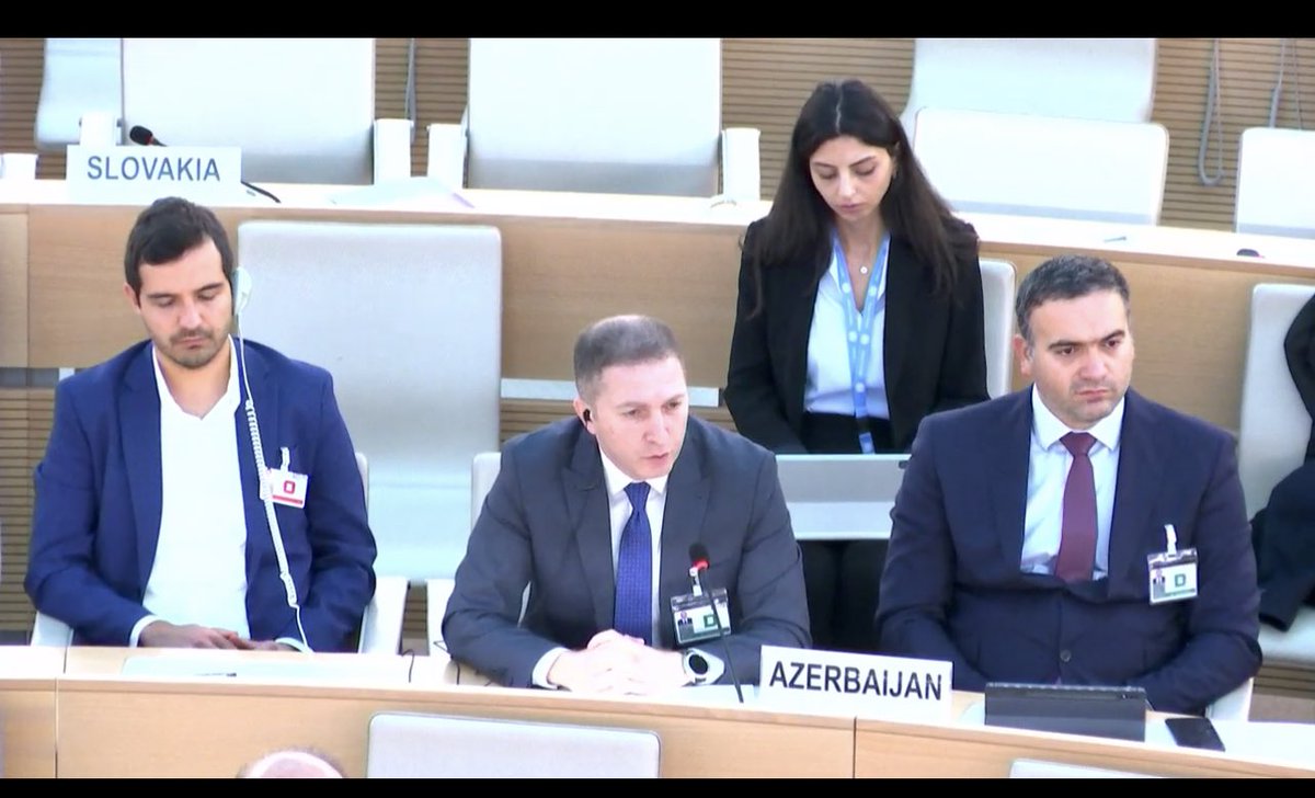 nar_huseynova's tweet photo. AZE delegation participated at @UNAOC Global Dialogue on Artificial Intelligence co-hosted by #Onuart
Executive Director of 🇦🇿 Center for Analysis & Coordination of the 4th Industrial Revolution spoke about #Azerbaijan’s ongoing transition to a #data driven, #digitaleconomy. https://t.co/iHbSU1rAKX