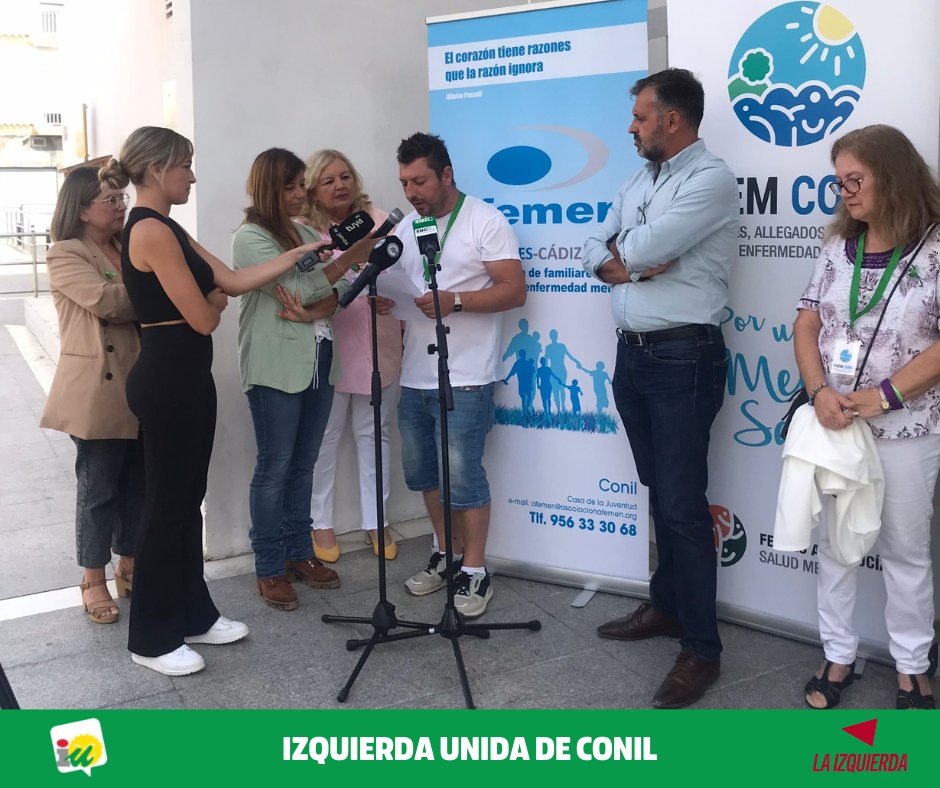 IUConil's tweet photo. Con motivo del #DiaMundialdelaSaludMental hemos acompañado a #AFEMEN y #FAEM Conil en las actividades que han organizado para concienciar y sensibilizar sobre la importancia de cuidar la salud mental, especialmente entre la juventud. https://t.co/DfPAeNGMHY
