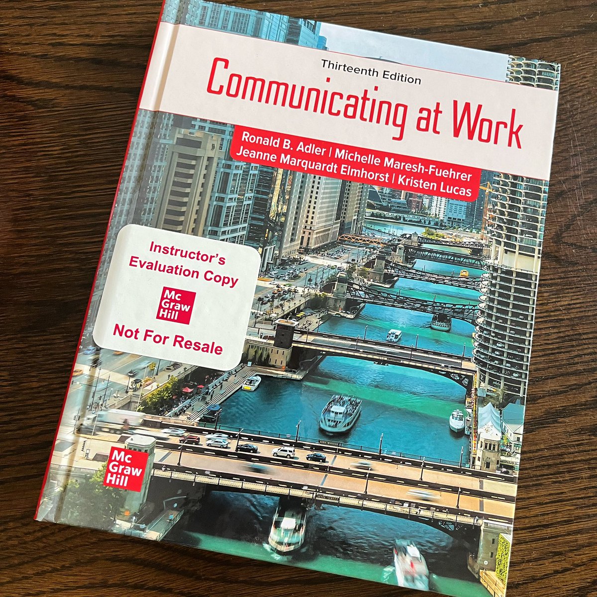 TheDRofPR's tweet photo. The new edition of Communicating at Work is finally here. Several of my former students wrote features for this edition and one assisted with the research, which makes it even more special. Iโm so grateful to each of them, & to the amazing @mhhighered team! โจ #businesscomm https://t.co/tBxDg7Kq4f