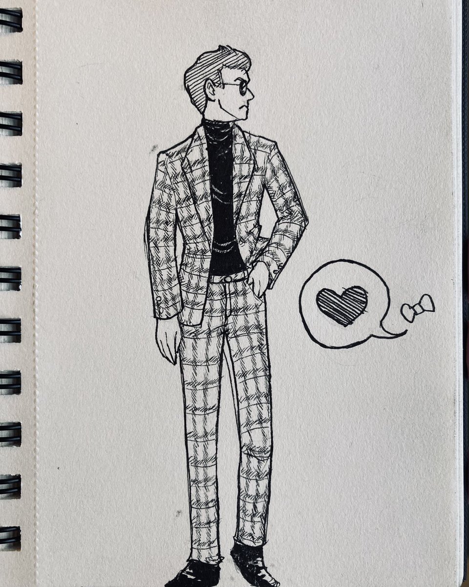 samofthelord's tweet photo. Prompt 9 of #Ineffableinktober by @koko_iep : Tartan is stylish! 

#goodomens #goodomensfanart #ineffablehusbands https://t.co/jM1VMP2Tkw