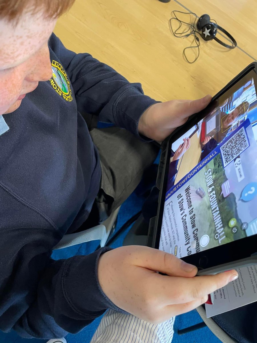 StowPrimary's tweet photo. Our P5-7 pupils visited the Station House on Friday to read the results of the Community Engagement Survey & give their thoughts & opinions on what the next steps & focus should be for the Stow Community @StowOfWedale #CommunityPartnerships #PupilVoice #MultigenerationalWorking https://t.co/tccQ77apr3