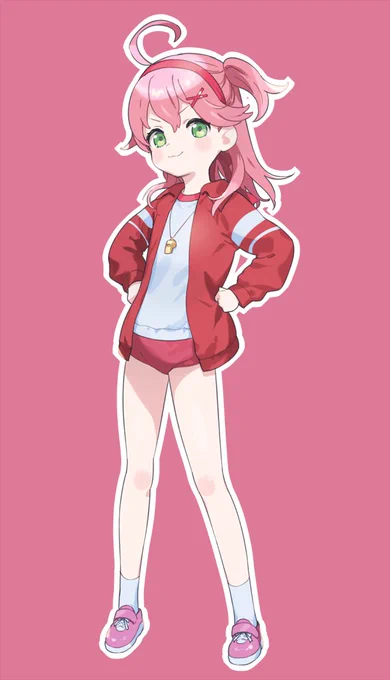 運動会がんばえ!#miko_Art 