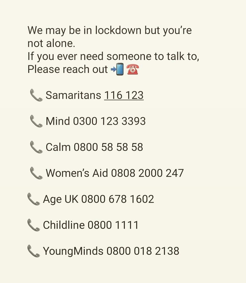 It's world mental health day. Look after your body and your mind.
Being part of a club can help you, you're not alone.
A quick chat, a short message an ear to listen can make a huge difference.
#WorldMentalHealthDay