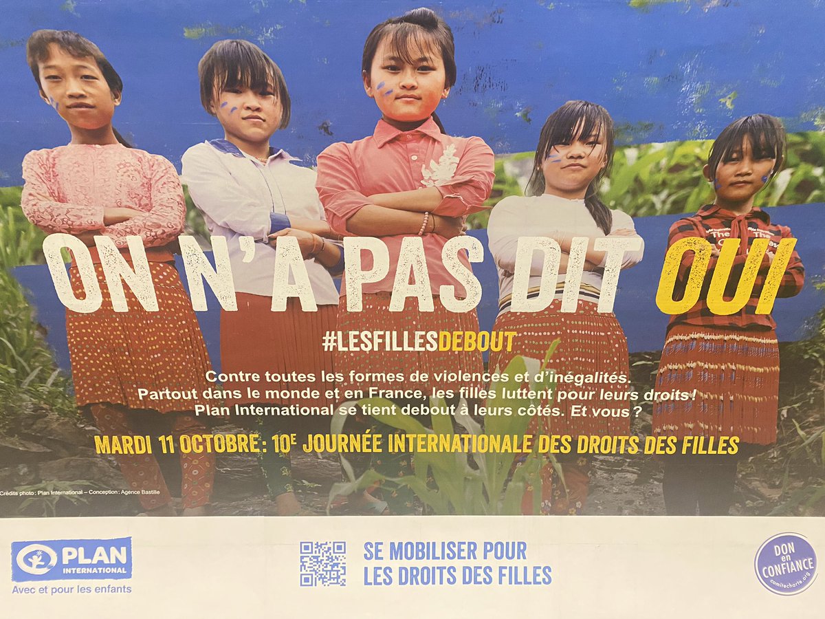 Se mobiliser pour les droits des filles avec #planinternational