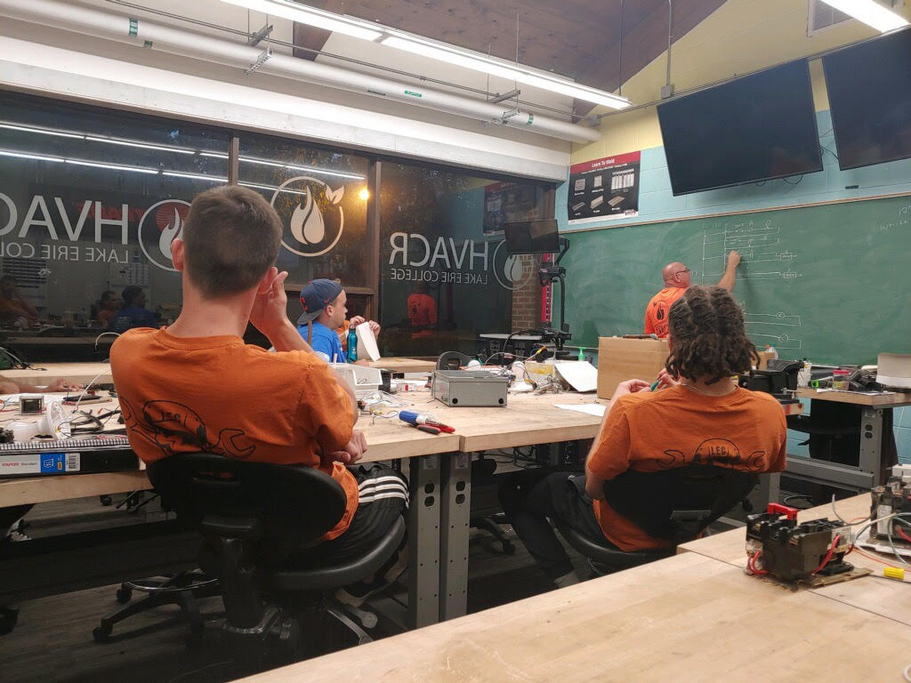 Get equipped to become an HVACR technician within 11 months! Call (440) 375-7384 or visit lec.edu/hvacr to learn how! #LEC #LakeErieCollege #HVAC #Welding #HVACR