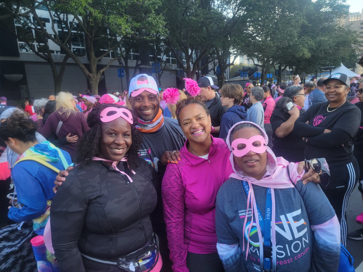 Goodwill team members painted Charlotte pink this weekend at Susan G. Komen's Race for the Cure in support of those who are fighting and have fought breast cancer. #MoreThanPink #BreastCancerAwarenessMonth