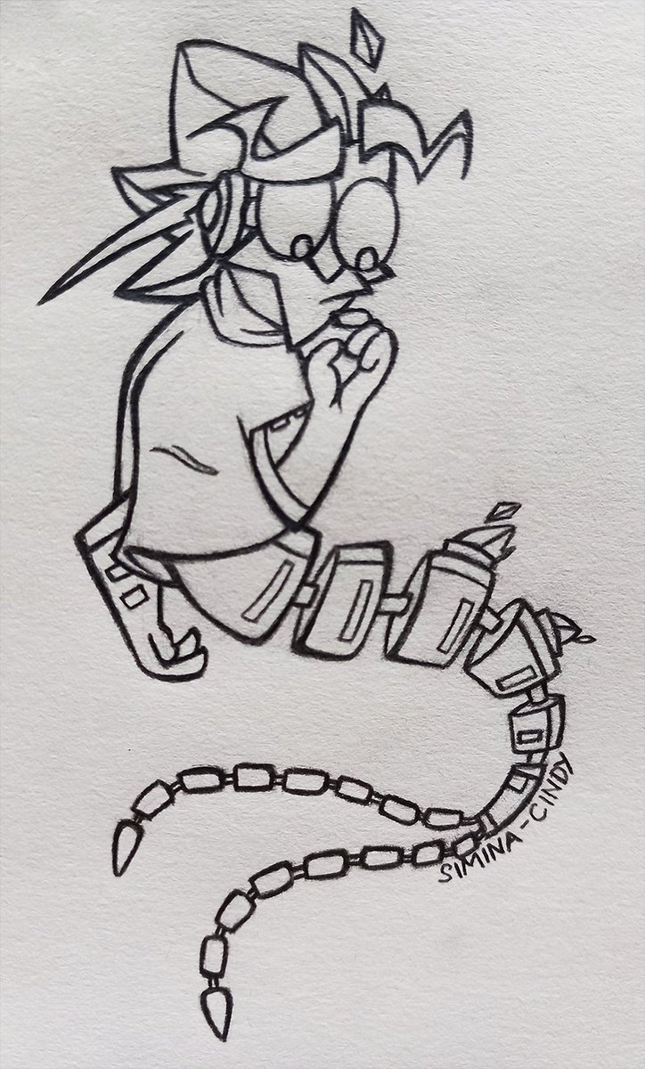 SiminaCindy's tweet photo. A drawing I did for @retromissile 's bday recently. Her character as a mecha-mermaid :3
Art belongs to me. Do not copy or reupload.
#robot #mermaid #alien #mechari #wildstar #scifi https://t.co/l1Xm9Th9jV