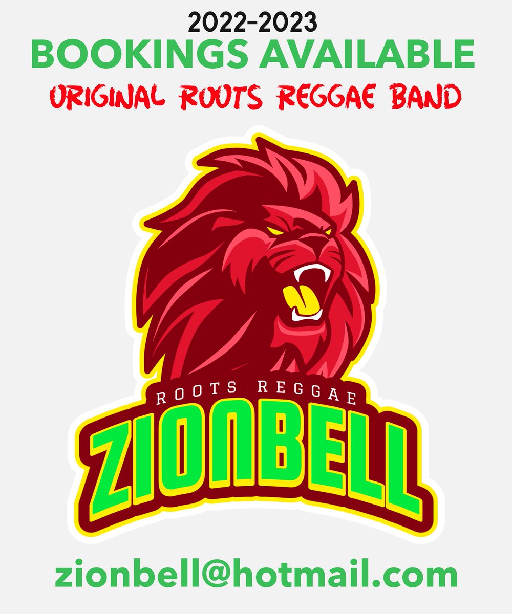 torontoreggae's tweet photo. Bookings available for Zionbell Original Roots Reggae band! @ZionBell18
 @CrcReggae
 #reggae #canada #booking #canadianmusic https://t.co/FO1hJmBkN4
