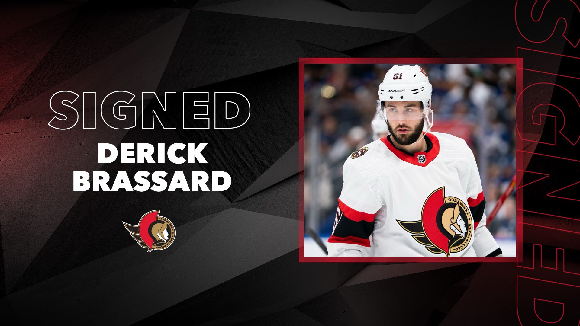 Senators forward Derick Brassard will have a night to remember as he suits  up for No. 1,000 at MSG