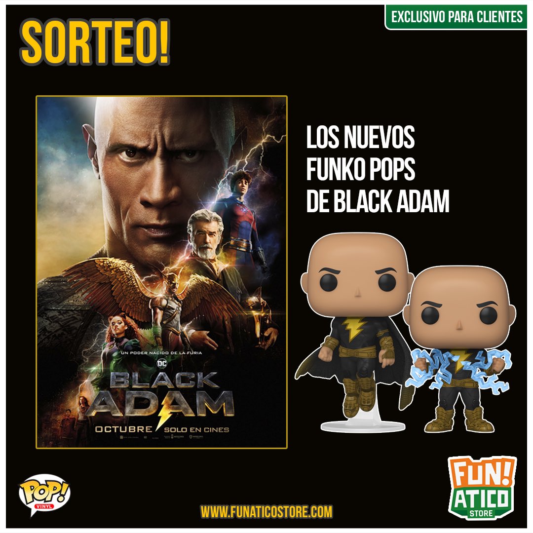 hannscondoblen's tweet photo. Uno de los tantos beneficios de ser Cliente de #FunaticoStore 

Podrás ver #BlackAdam el lunes 17/10 en el #AvantPremiere y ganar merch oficial, y #FunkoPops de la película.

Toda la info aquí: https://t.co/gqFEoSeZVO https://t.co/AIc9EZaDj7