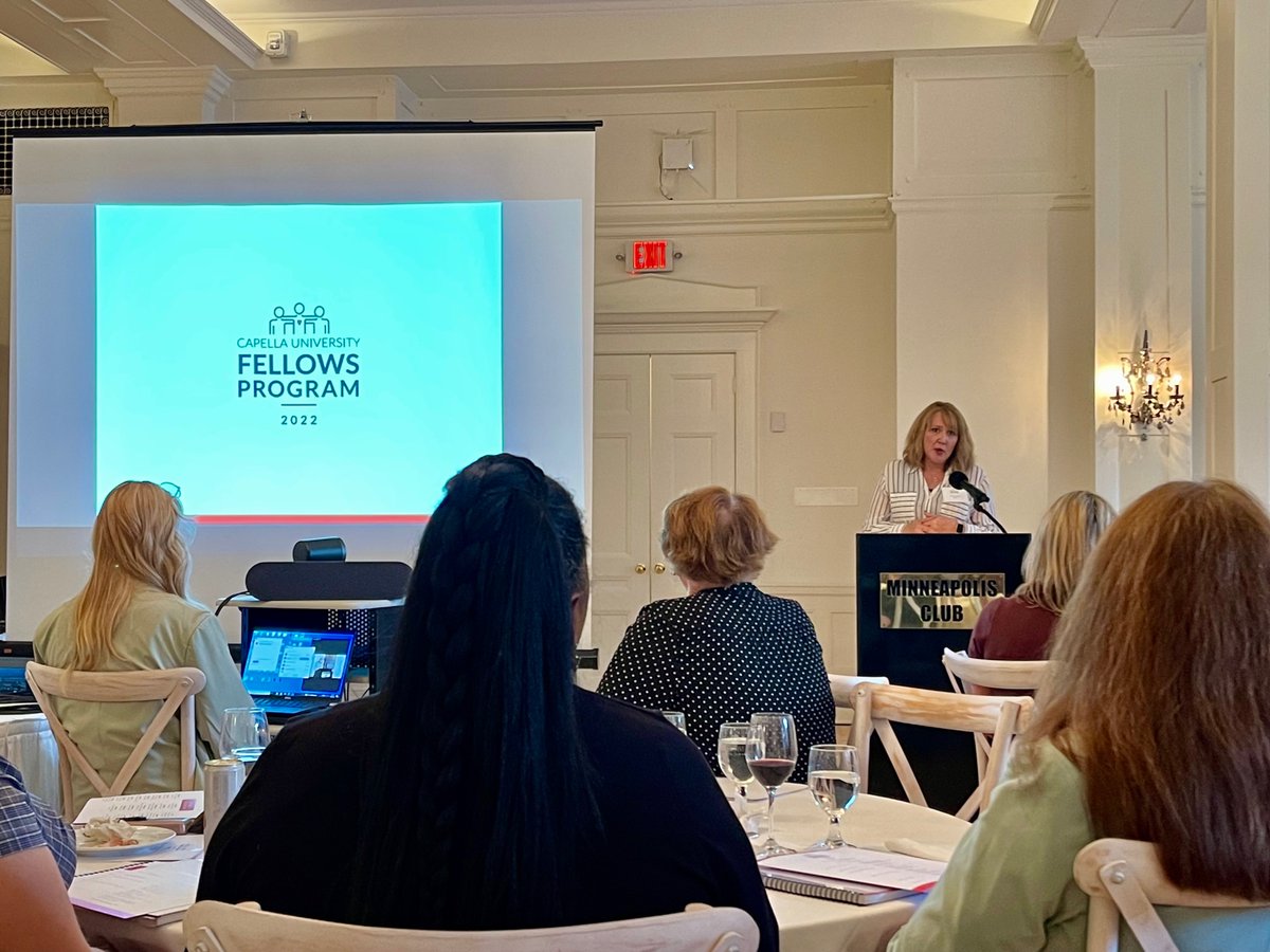 AvivoMN's tweet image. Congratulations to FOUR Avivo staff who were selected as @CapellaU Fellows, earning them a full scholarship for either a Masters or PhD program. We had four winners from Avivo: Anisa, Camille, Brett, and Sade. Thanks to Capella University for their support of Avivo!