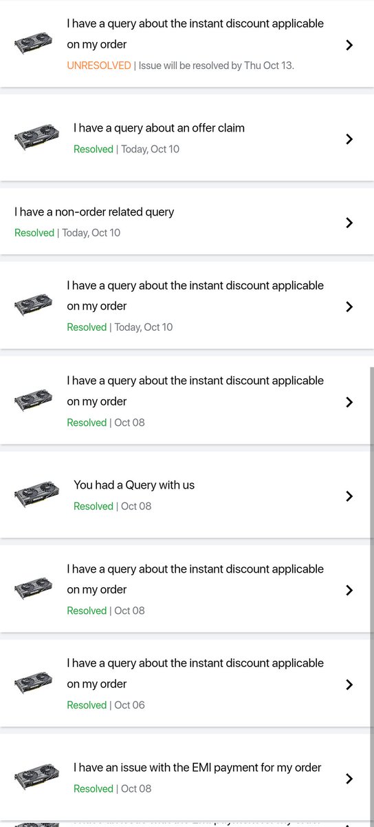 Rukkesh3's tweet photo. See how many times I have complaint same response. They admit that they are wrong but don't do anything. You are a cheating company @Flipkart @flipkartsupport @_Kalyan_K. And your customer care support is very very worst. Amazon is miles ahead from your service. Total frustrated. https://t.co/TvkFugeLpH