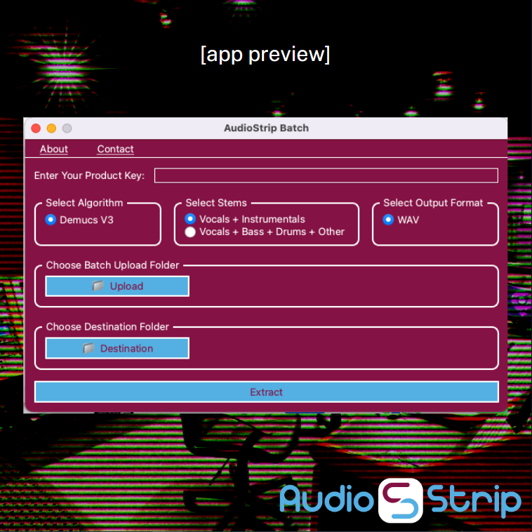 AudioStrip's tweet image. Go to audiostrip.co.uk/batch to download AudioStrip Batch now!