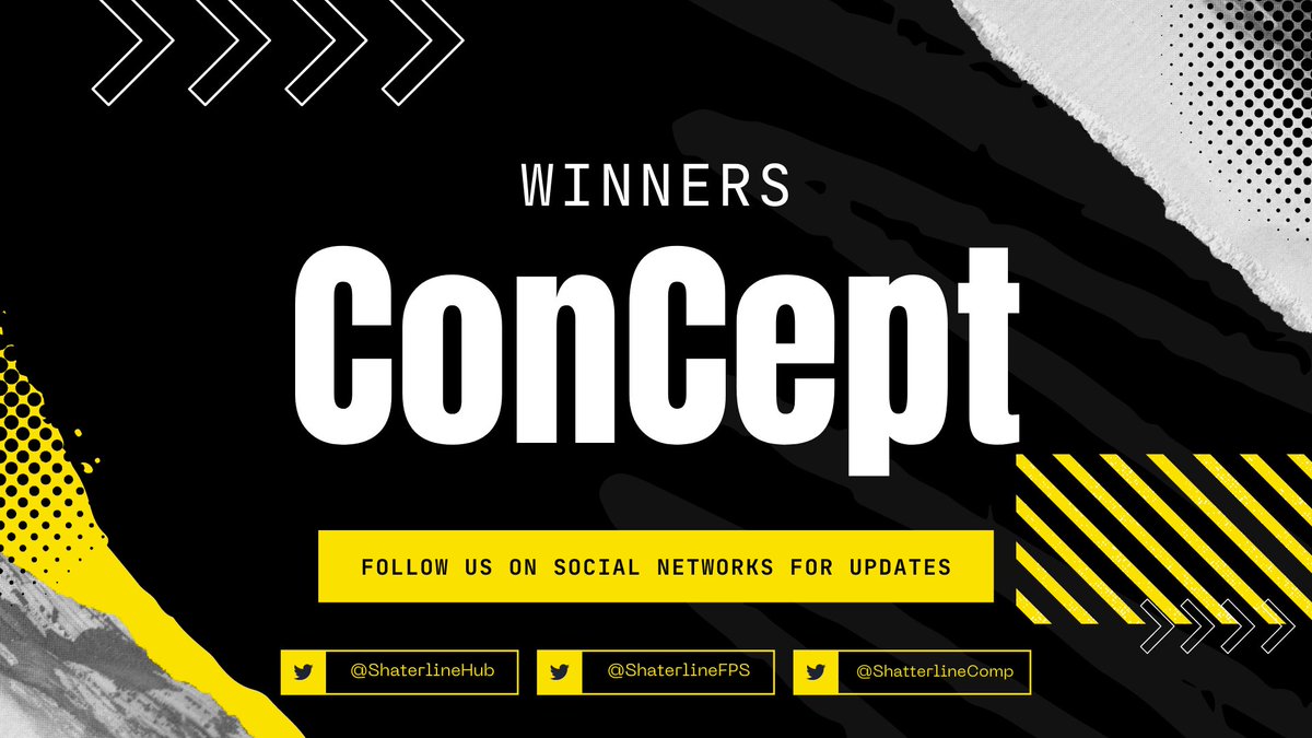 ShatterlineHub's tweet photo. 🥇🏆Congratulations to the Con₵ept winners of the first #Shatterline tournament. It was very interesting to watch professional players, I wish your team to remain as strong.

Organizers - @ShatterlineComp https://t.co/UzlJoWGv3Z