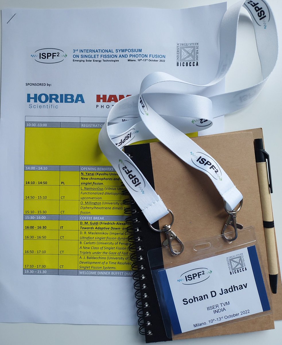sohan_sdj's tweet photo. At @unimib for my first in-person international conference! Looking forward to 4 days of exciting science and discussions with the the SF&UC research community! #ispf2 https://t.co/Yhd1r2GXHs