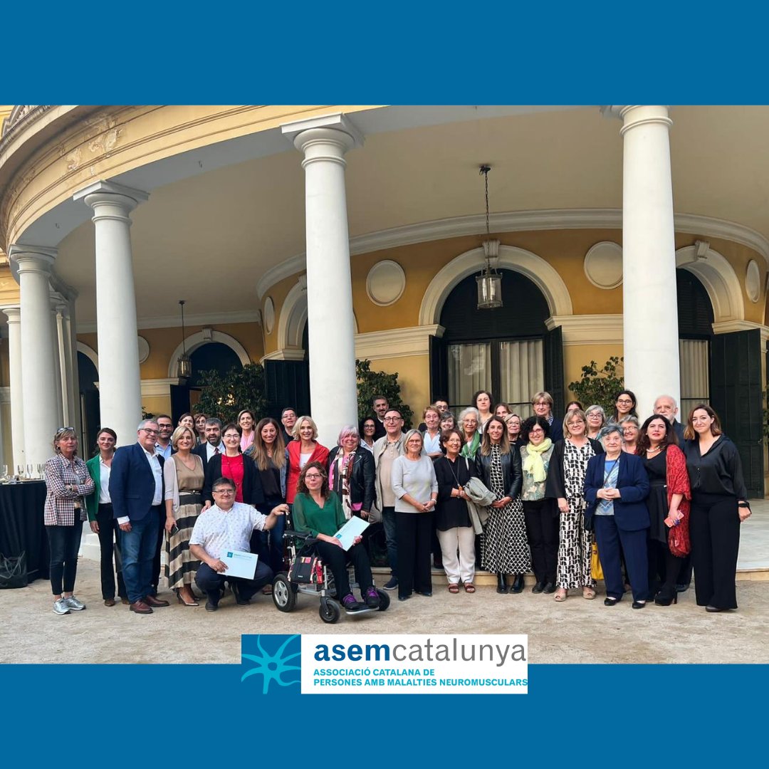 ASEMCatalunya's tweet photo. ASEM Catalunya va ser present en el acte de presentació del nou Decret del Consell Consultiu de Pacients de Catalunya dijous passat 6 d'octubre de 2022 al Palau de Pedralbes.
#asemcatalunya #salut #gencatsalut #barcelona #bcn #trobada #discapacidad #discapacitat #pacientexpert https://t.co/s8clK5emXY