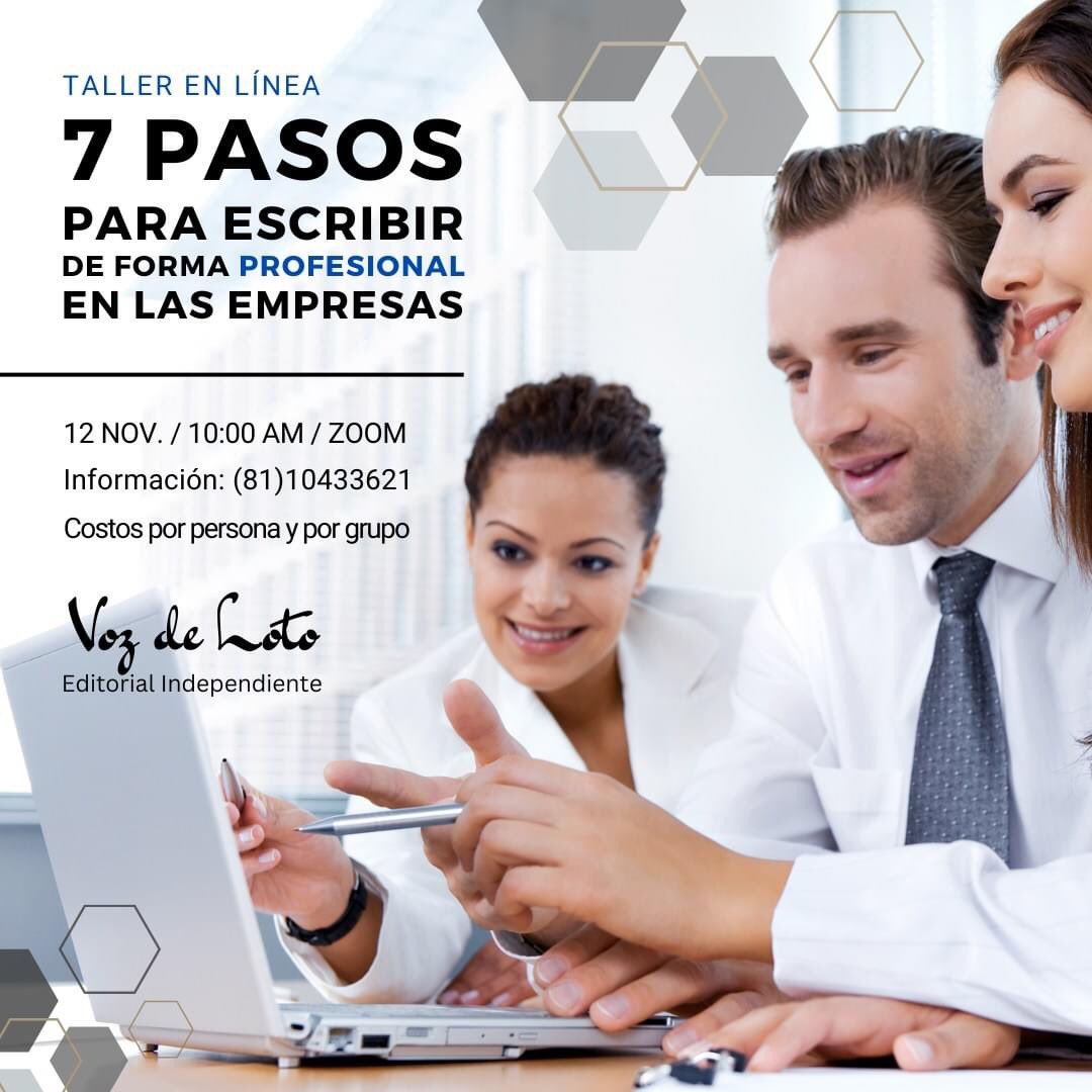 VozLoto's tweet photo. Fecha: 12 de noviembre
Horario: 10:00 a 12:30 p. m. (hora de la CDMX)

Las sesión será en vivo por ZOOM.

Normal: $799 pesos*
Promoción: $599 pesos*
(A las primeras 5 personas en inscribirse).

15% de descuento para grupos de 5 personas en adelante. 

(Facturación + IVA). https://t.co/4VslannSD7