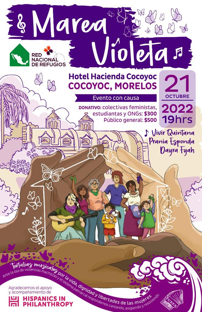 RNRoficial's tweet photo. 🌊💜¡La Marea Violeta sigue subiendo! 🎶🎤Ya está cerca nuestra próxima tertulia musical

💚Acompáñanos este 21 Oct. en Cocoyoc,Morelos sigamos uniendo nuestras voces  por la vida,dignidad y libertades de las mujeres ¡te esperamos!

🎫Adquiere tus boletos👉https://t.co/hblBHl5NJ1 https://t.co/qDeJIpcNcD