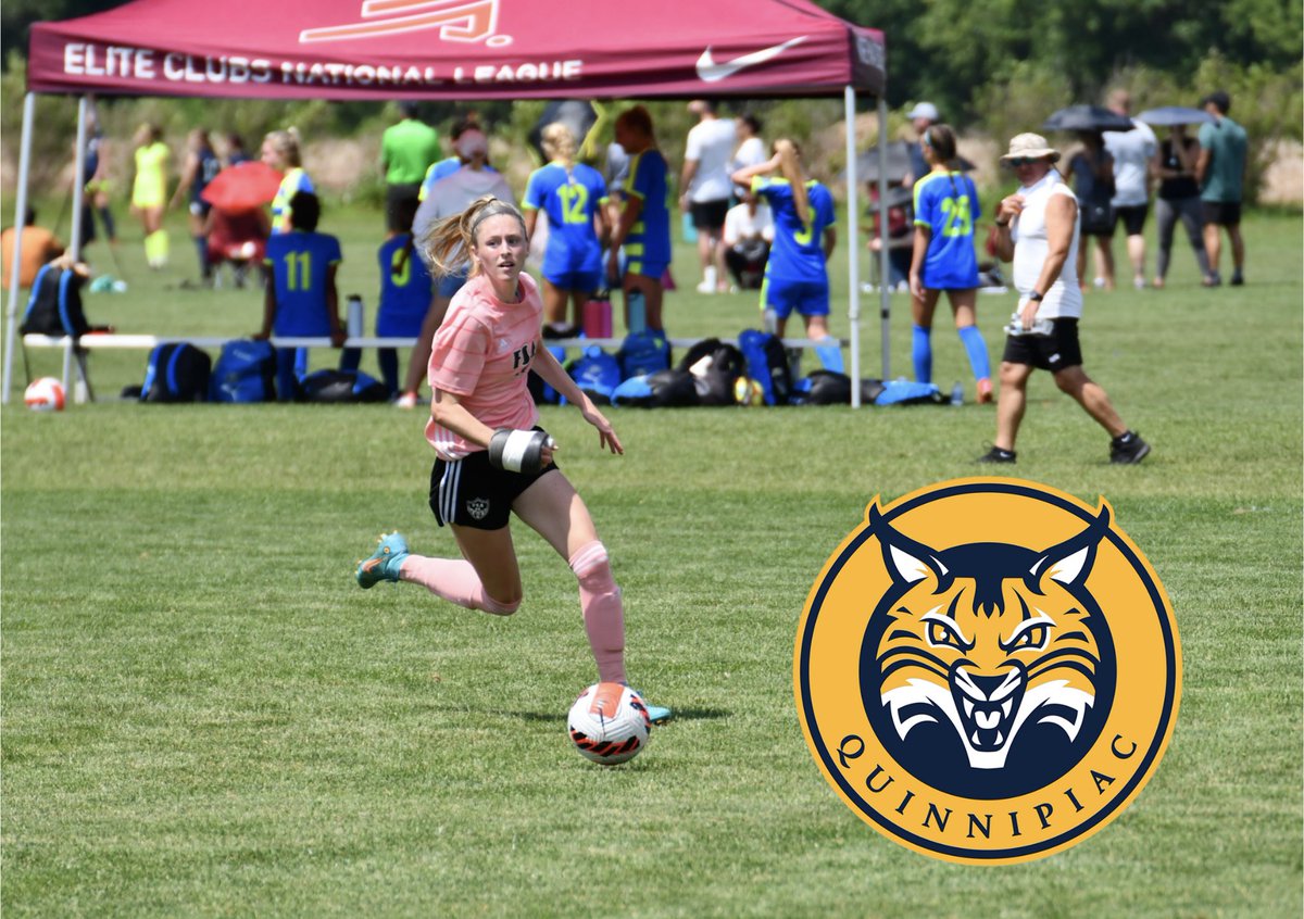 CMatyczyk's tweet photo. I am very excited to announce my verbal commitment to play Division 1 soccer at Quinnipiac University!! I couldn’t have done this without my family, coaches, and friends who have helped me throughout this process! #gobobcats @ECNLgirls @SimsburyTrojans @simsgirlssoccer https://t.co/uvOw1xB8Oq