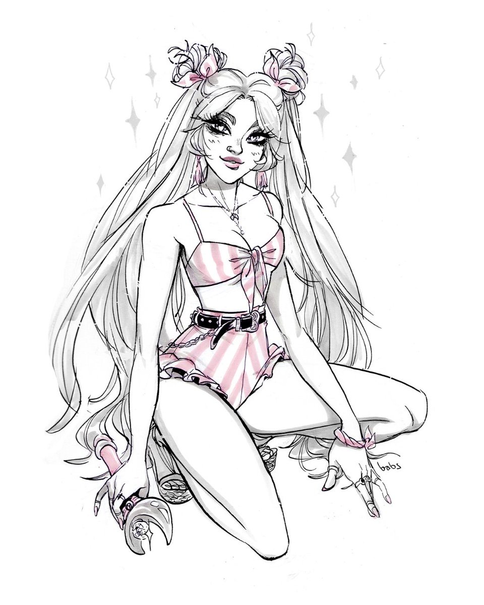 babsdraws's tweet photo. "I'm going to be my own kind of princess." 🌙✨ https://t.co/t9nCrISksY