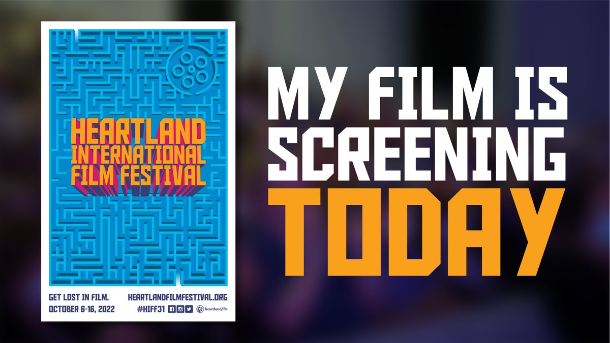 Shouting Down Midnight is screening TODAY at the 31st Heartland International Film Festival! 

Come out to support my film in Indianapolis or virtually here 🎬🌀👉 
HeartlandFilmFestival.org!

#HIFF31 <a href="/heartlandfilm/">Heartland Film</a>