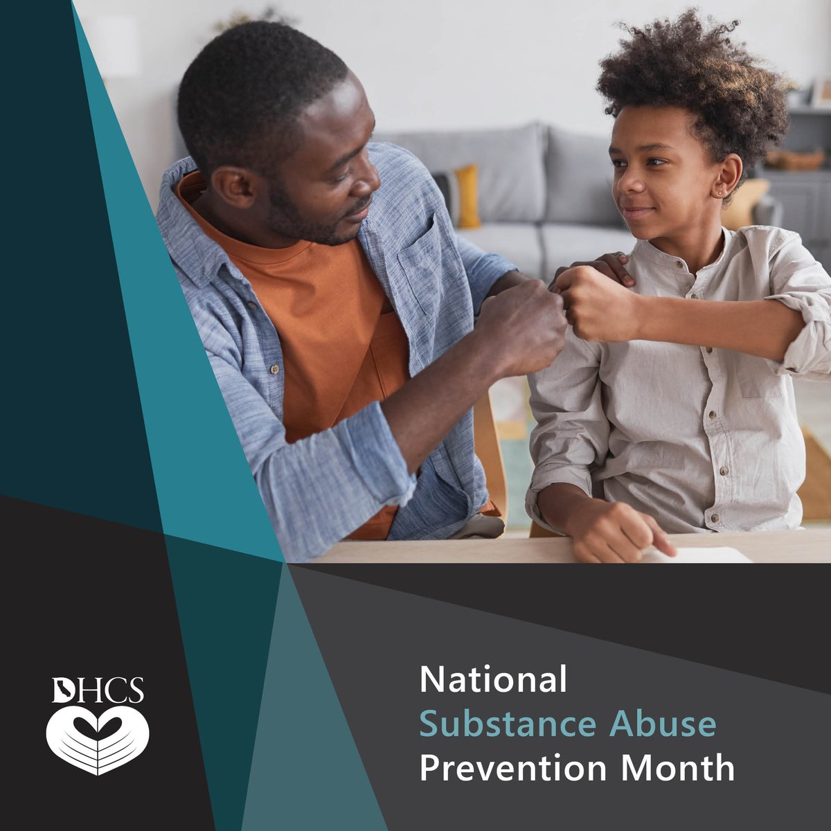 DHCS_CA's tweet photo. October is National #SubstanceAbusePrevention Month. Visit @samhsagov for resources to help you talk to your kids about the negative impacts of alcohol and substance use. Learn more: https://t.co/cyOMkQTbLq
#NSAPM #WeTalked #DHCS https://t.co/dzGt9qhAhT