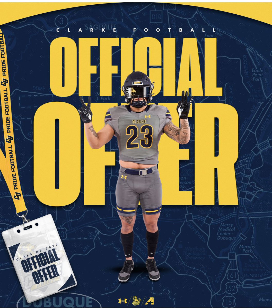 Kyvvary Riddick (@kyvvary1) on Twitter photo Blessed to receive my first offer from Clarke University <a href="/JaymesSix/">Coach Six</a> <a href="/ClarkePrideFB/">Clarke Pride Football</a> <a href="/CoachUBrown/">Umbrah Brown</a> <a href="/CoachJordyDubb/">Jordan Wilson</a> <a href="/PCHSRecruiting/">PCHS Recruiting</a> @PCPatriotsFB <a href="/Compete24_GA/">Coach Hamilton</a> #AGTG Blessed to receive my first offer from Clarke University <a href="/JaymesSix/">Coach Six</a> <a href="/ClarkePrideFB/">Clarke Pride Football</a> <a href="/CoachUBrown/">Umbrah Brown</a> <a href="/CoachJordyDubb/">Jordan Wilson</a> <a href="/PCHSRecruiting/">PCHS Recruiting</a> @PCPatriotsFB <a href="/Compete24_GA/">Coach Hamilton</a> #AGTG