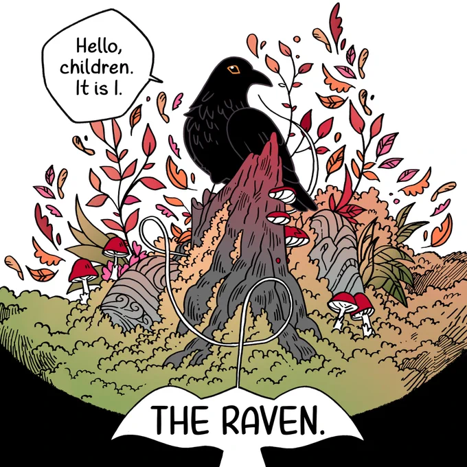 New Crow Time (1/2) 🍁🍄 