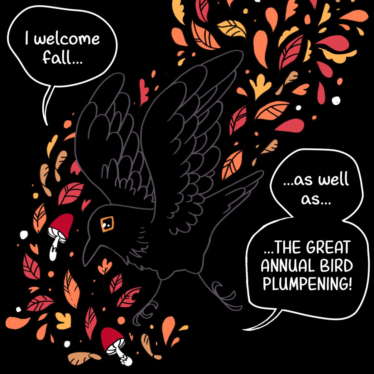 New Crow Time (1/2) 🍁🍄 