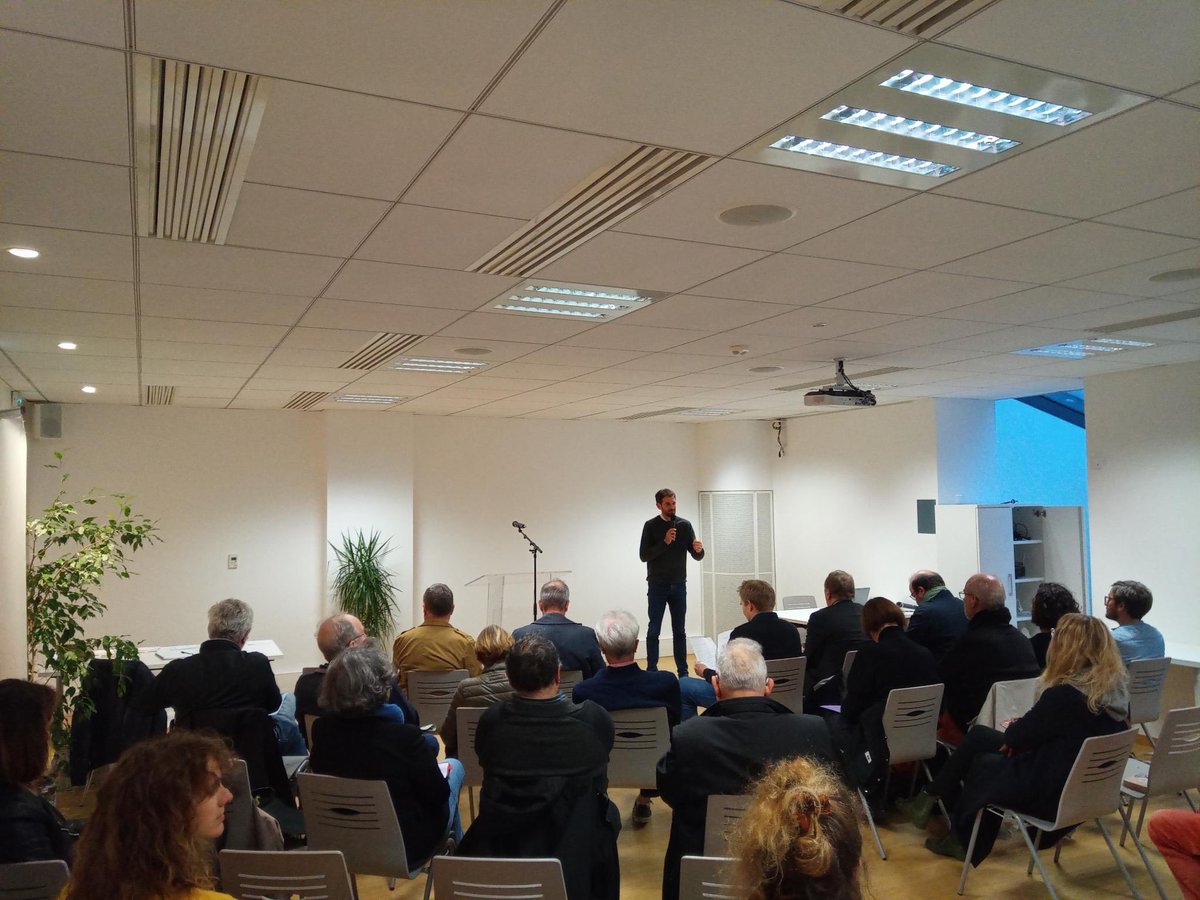 Ce soir, à l'Agora de l'énergie organisée chez <a href="/impulse_labs/">Impulse Partners</a> dans le cadre de la révision du Plan Climat, on trouve des solutions pour réduire notre empreinte carbone et notre facture énergétique ! #Paris15