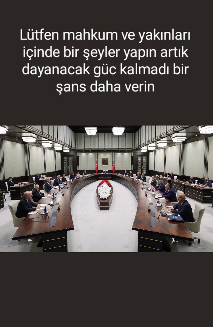 #GenelAF
Cumhurbaşkanlığı Kabinesi