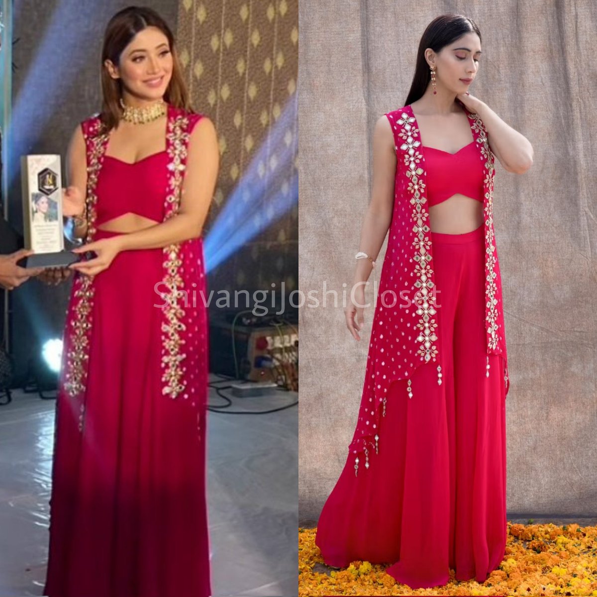 shivangicloset's tweet photo. @shivangijoshi10 Wearing @/silkybindraofficial 

Mirror Work Asymmetrical Cape With V-Hem Top And Pallazo
₹19,600

#ShivangiJoshi #silkybindra
#ShivangiJoshiCloset

https://t.co/HM94JrRwX9 https://t.co/dsqrGzXE86
