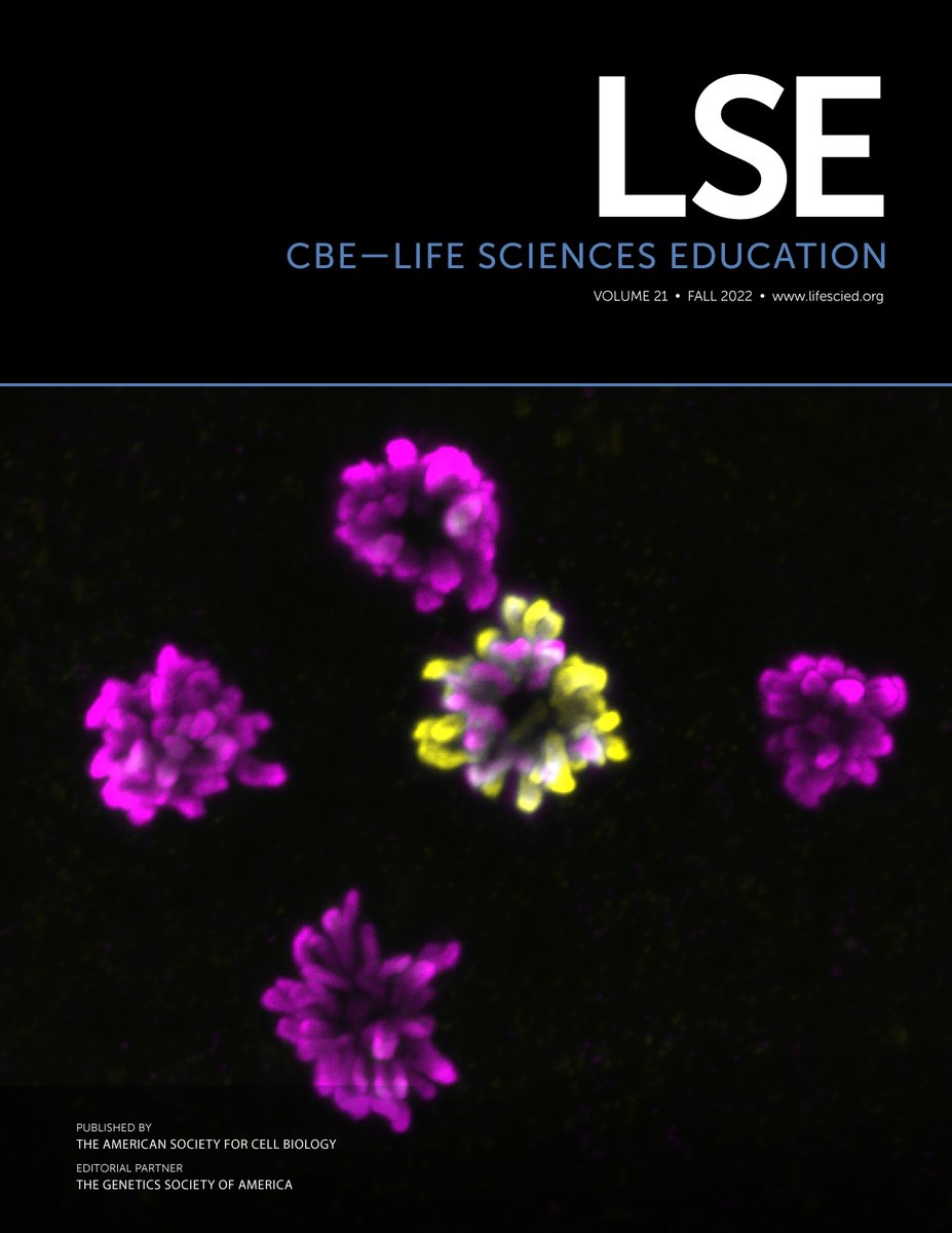 Life Sciences Education tweet media