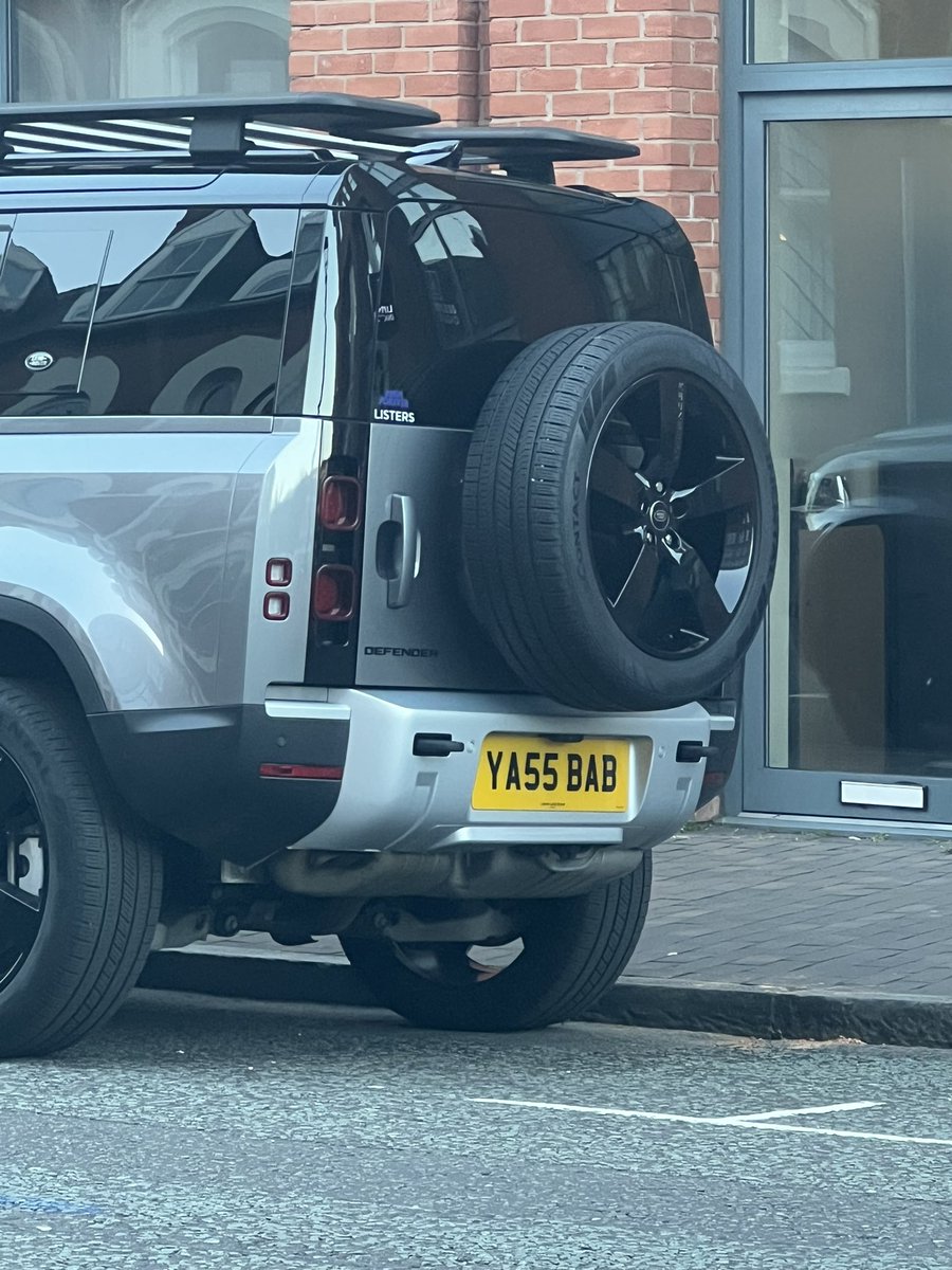 bethayton's tweet photo. I take back everything I said about personalised number plates https://t.co/j6A7jSMwoG