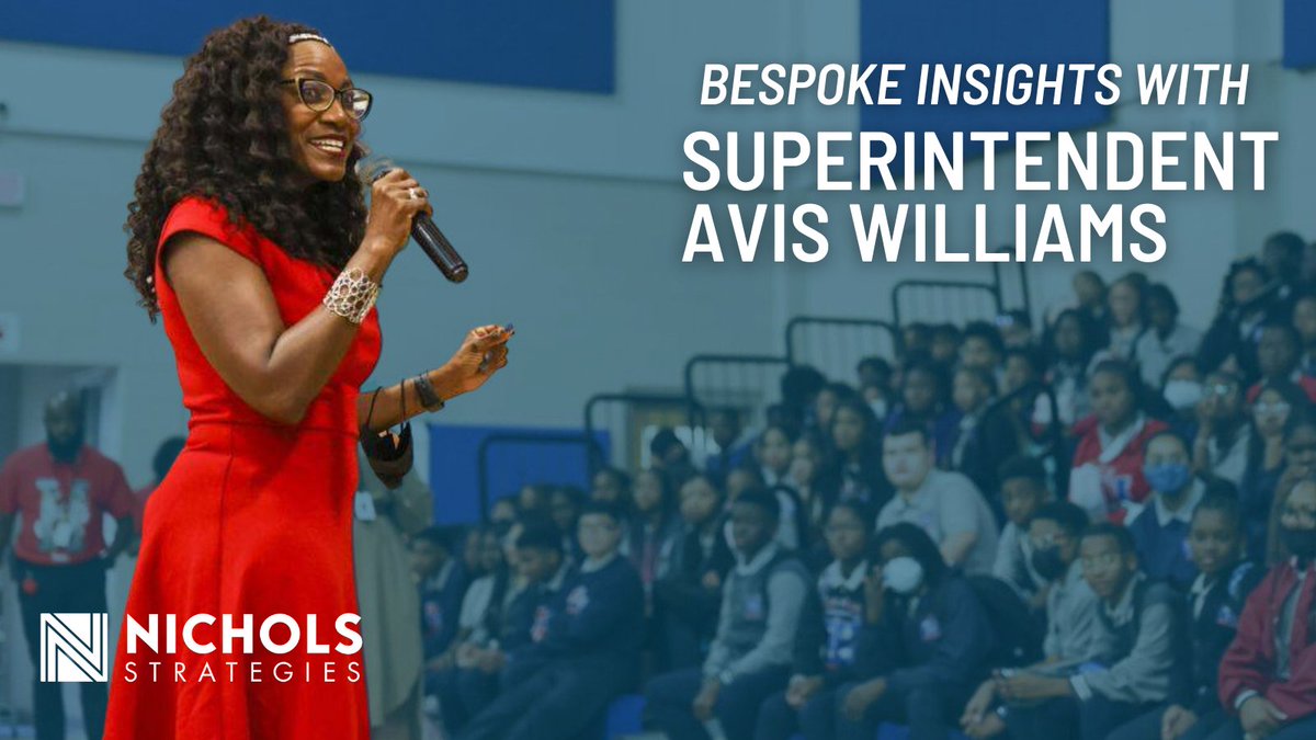 nicholsstrat's tweet image. @NOLA-PS superintendent @DrAvisW isn’t too shy to lead the narrative for her district, but that wasn’t always the case. Learn how one superintendent overcame a fear of public speaking to become a formidable leader in education. #suptchat #edleaders
bit.ly/3COcFzW