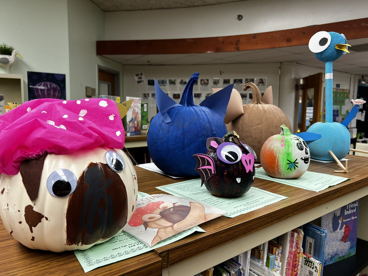 Beach Elementary Library tweet media