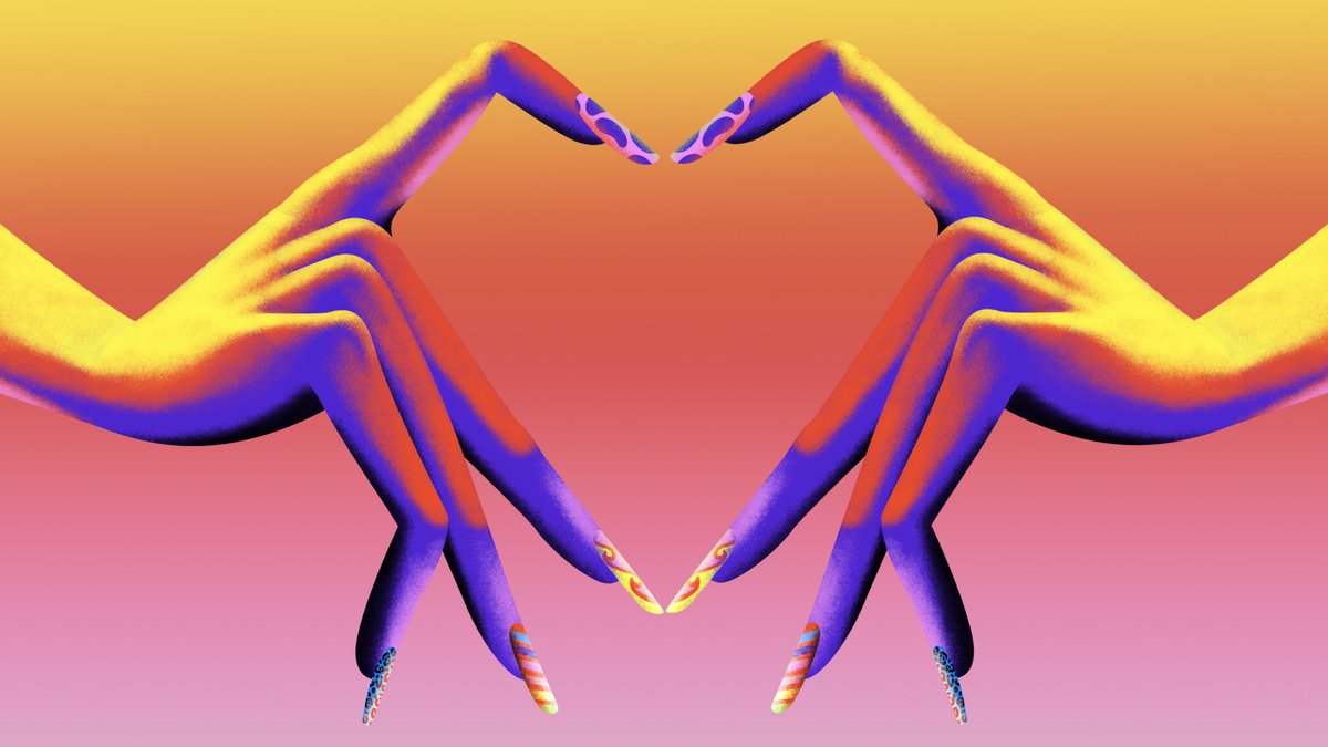 statewithlove's tweet photo. Self-love is the base of a healthy mind.🧠❤️ #mentalhealthday  #lovelive #love #mind #illustration #heart #adobe #hands https://t.co/AeiNhBSTaP
