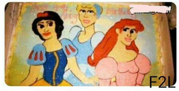 loathsomesback's tweet photo. Cuando pides un pastel de princesas, pero te dan uno de los diputados de Morena. https://t.co/kFQ3zypLSN