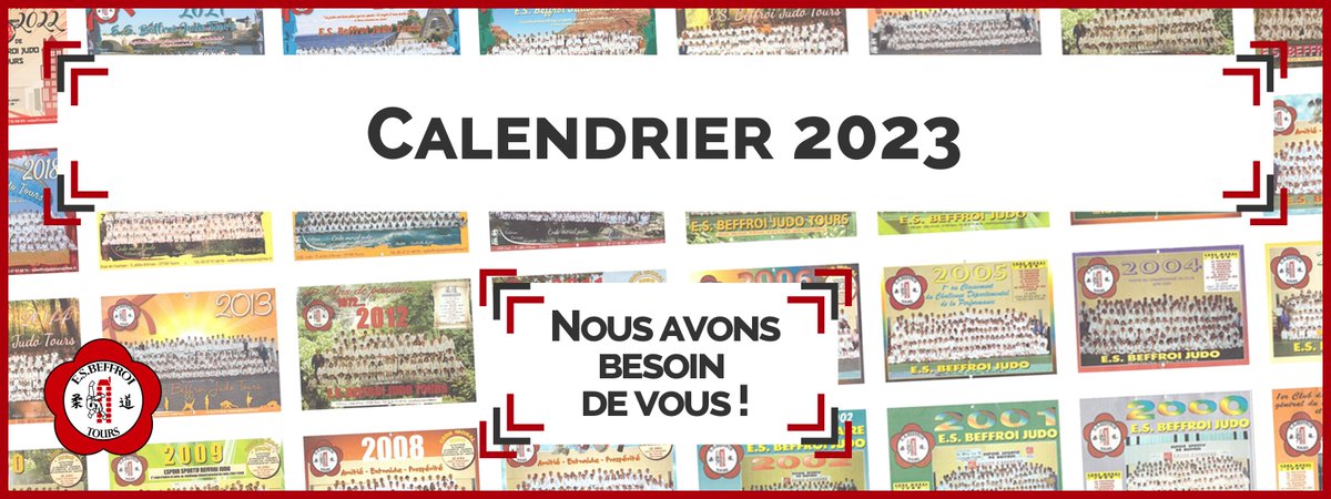 esbeffroijudo's tweet photo. La confection du calendrier 2023 est lancée avec les photos des cours du 10 au 15 octobre. 
Le club est également à la recherche de partenaires pour pouvoir mener à bien cette opération. N'hésitez pas à prendre des renseignements au bureau. 
=> https://t.co/l9ZBd7ai0p https://t.co/GOhVofZGbb