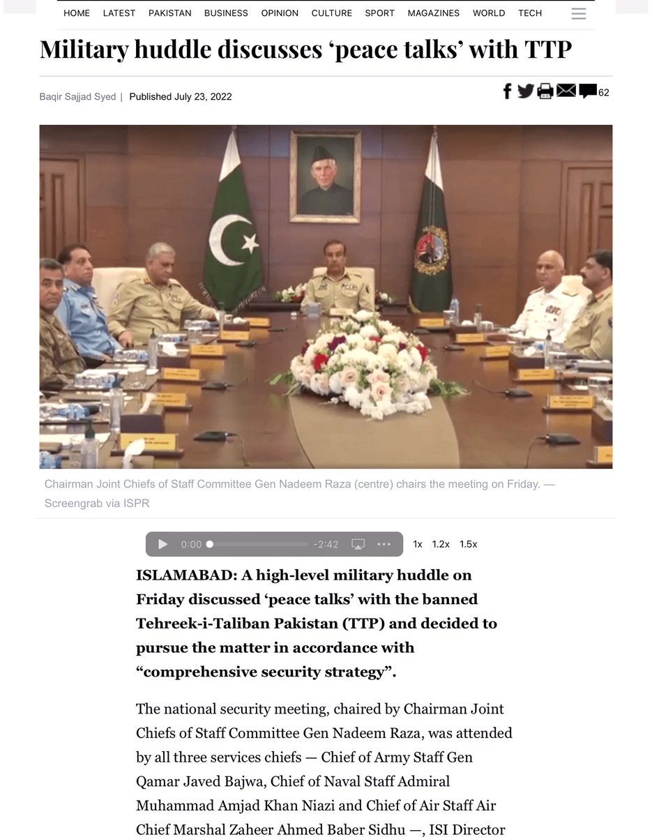 arsched's tweet photo. جب یہ بےغیرتی شروع ہو رہی تھی تو واضح پروگرام میں سوال اٹھائے کہ شہیدوں کے خون کا سودا مت کرو- ہمارے لوگوں کا خون بہے گا- لیکن ان کو دشمن کے بچوں کو پڑھانا ہے اور اپنے بچے شہید کروانے ہیں- 
“ٹی ٹی پی سے بات چیت افغان طالبان کے کہنے پر شروع کی- #DGISPR 5th Jan,”
شرمناک
 #Swat https://t.co/lCtTXvKrdJ