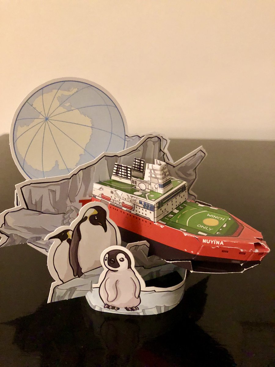 TiinaJortikka's tweet photo. Managed to build a homemade version of Australia’s new #Antarctic #icebraker #Nuyina @dfat https://t.co/LdWc67DBkg
