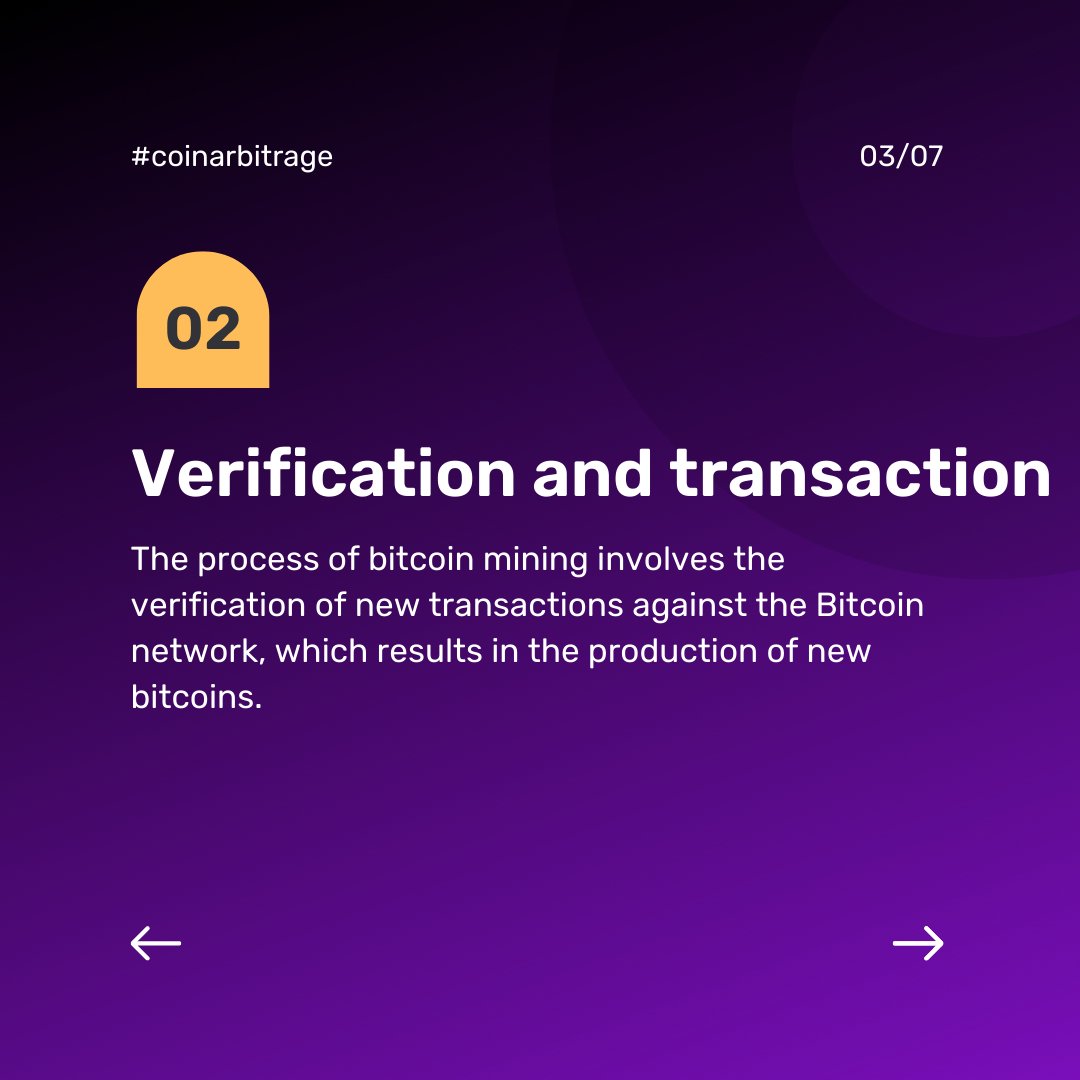 CoinArbitrageio's tweet photo. What is Bitcoin Mining?

Join our Telegram group for any questions , feedback or just to say hi to everyone and to be a part of our daily growing Family! PART 1

#cryptocurrency #arbitrage #crypto #blockchain #cryptomining #btcmining #cryptonews #cryptotalk #nft https://t.co/zb7qqrChi4